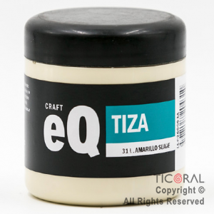 PINTURA TIZA EQ 311 AMARILLO SUAVE 200 CC X 3 UNIDADES